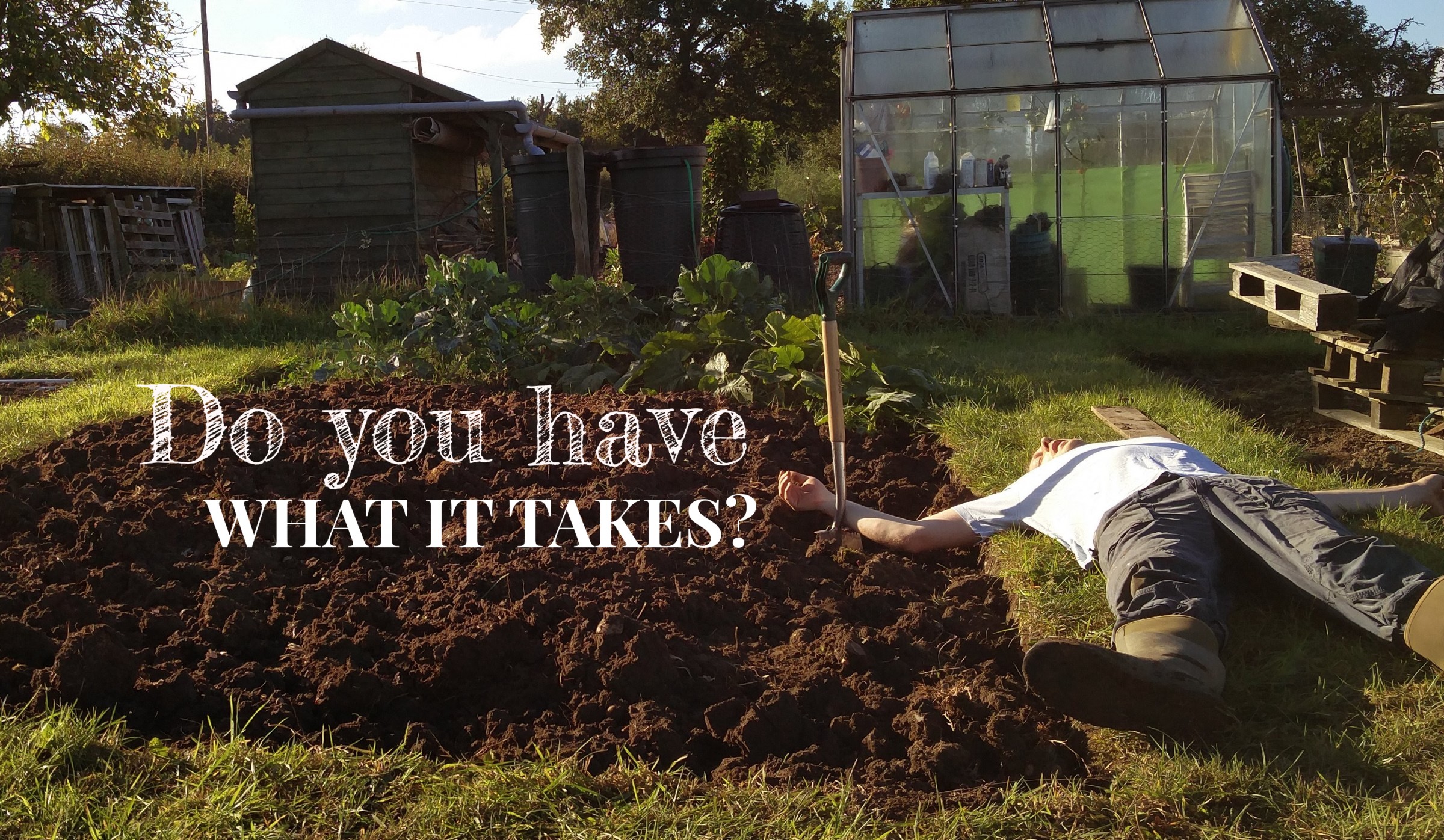 We talk through the Pros and Cons of taking on an Allotment.